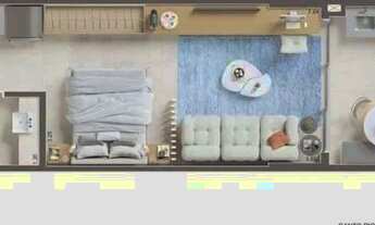 Imagem 7: Apto_Studio_Canto Rio_Arpoador