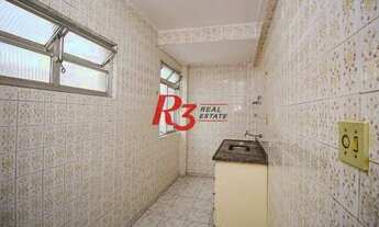 Imagem 2: Apartamento à 1 quadra da praia com 61m² no Bairro do Jose Menino - Santos