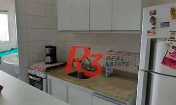 Imagem 3: Apartamento com 2 dormitórios para alugar, 77 m² por R$ 5.500,01/mês - José Menino - Santo