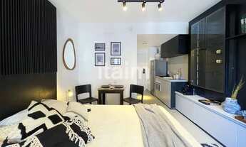 Imagem 2: Apartamento com 1 dormitório sendo 1 suíte para alugar, 30 m², 1 Vaga na garagem e locali