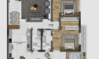 Imagem 6: APTO BAIRRO ROSÁRIO