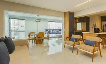 Imagem 2: Apartamento Vila Romana 3 suítes 4 vagas 145m² l varanda gourmet andar auto lazer total