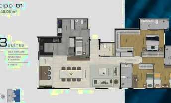 Imagem 5: Apartamento à venda no Lamon com 3 quartos e 145m²