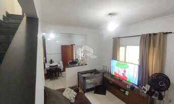 Imagem 3: Sobrado em condominio a venda na Praia grande, bairro mirim com 2 quartos e 1 vaga