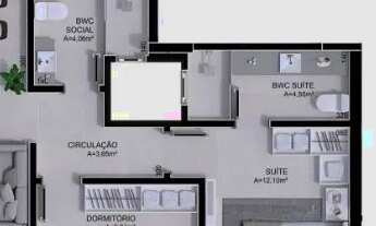 Imagem 4: Apto no residencial Paramount - Vista livre para o Estádio