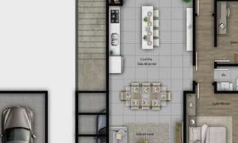 Imagem 2: Casa em Condomínio para Venda em Ponta Grossa, Uvaranas, 3 d