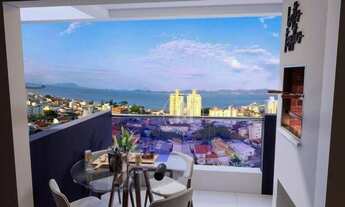 Imagem 2: Apartamento com 2 dormitórios à venda, 75 m² por R$ 387.090,00 - Barreiros - São José/SC