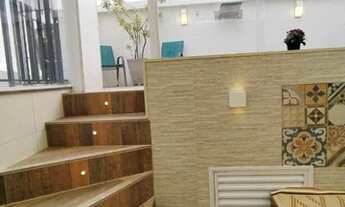 Imagem 7: Cobertura com 3 dormitórios à venda, 210 m² por R$ 1.600.000,00 - Ponta da Praia - Santos