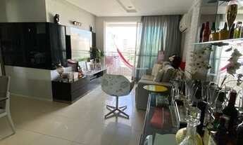 Imagem 2: Apto com lazer completo no Guararapes, 76m2 de área, projetado, 2 quartos, 3 wc's e 2