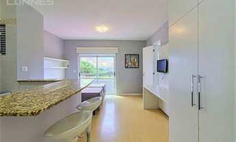 Imagem 2: Studio com 1 dormitório para alugar, 38 m² por R$ 1.597,00/mês - Mercês - Curitiba/PR