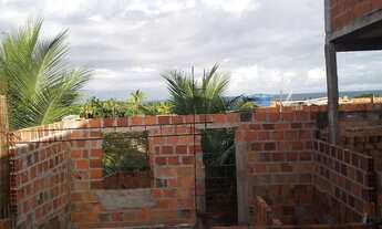 Imagem 2: Construção na ilha entroncamento de tairu vera Cruz