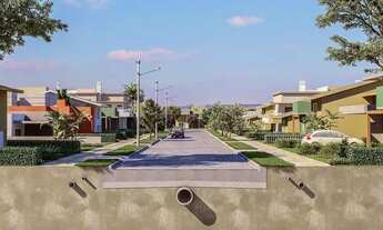 Imagem 2: SOMENTE LOTE com 175m² OU LOTE + CONSTRUÇÃO padrão de uma casa térrea com 60m², no Domingo