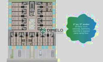 Imagem 5: ULTIMAS UNIDADES - EXCELENTE FLAT 25 M2, AREAS DECORADAS E MUITO LAZER PERTO DE TUDO EM PO