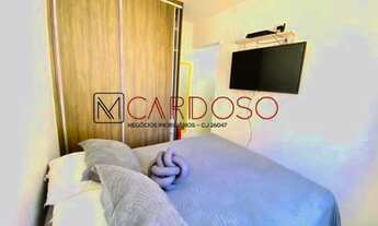 Imagem 6: Ágio de apartamento 02 sendo uma suíte varanda cozinha planejada Samambaia Sul