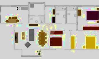 Imagem 2: Apartamento à venda, 3 dormitórios, bairro Lourdes, próximo ao Shopping Monet!