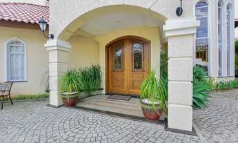 Imagem 7: Barigui, Casa Neoclássica, poço elevador, 4 quartos, 10 vagas, terreno privativo 2.739,73m