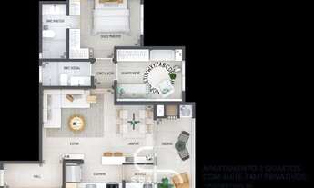 Imagem 4: Apartamento com 2 quartos no Água Verde à venda