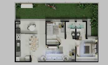 Imagem 6: Apartamento Mater Dei Residence61m2 com 2 quartos em Coophema - Cuiabá - MT