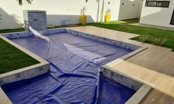 Imagem 4: Casa em condomínio 24hs rua 01 Jockey Vicente pires lote 500m2 com 3 suítes piscina churra