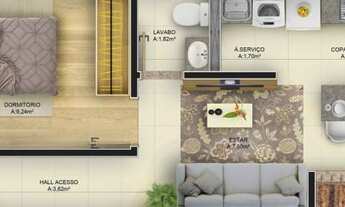 Imagem 7: ED. VILLA LOBOS Apartamento com 1 dormitório