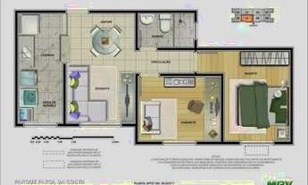 Imagem 5: Apartamento para venda com 43 metros quadrados com 2 quartos em Mondubim - Fortaleza - CE