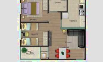Imagem 5: OPORTUNIDADE Apartamento com 2 dormitórios