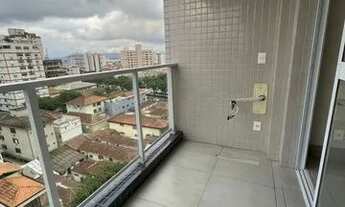 Imagem 5: Excelente 1 dorm com suíte e lavabo, de frente, andar alto, Embaré - recém construído