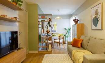 Imagem 2: Apartamento novo todo mobiliado de 3 quartos 1 suíte e vaga para 2 carros em Condomínio fe