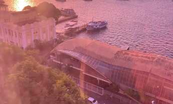 Imagem 8: 2 SALAS VISTA MAR ANDAR ALTO MÓVEIS PLANEJADOS BANHEIRO PRIVATIVO VISCONDE DE CAIRU FRENTE