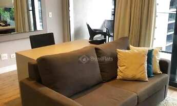 Imagem 2: Flat com 1 dormitório para alugar, 65 m² por R$ 13.471,00/mês - Vila Olímpia - São Paulo/S