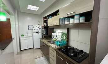 Imagem 2: Apartamento com 1 dormitório à venda, 50 m² por R$ 420.000 - Canto do Forte - Praia Grande