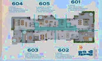 Imagem 6: Cobertura Penthouse de 3 quartos à venda na Rua Myltho Anselmo da Silva, 989 Mercês, Curi