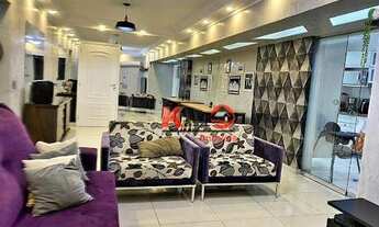 Imagem 2: Apartamento com 3 dormitórios à venda, 129 m² por R$ 900.000,00 - Ponta da Praia - Santos