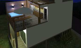 Imagem 5: Casa triplex faltando terminar último andar