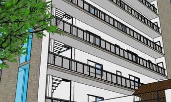 Imagem 2: Apartamento para venda tem 40 metros quadrados com 2 quartos