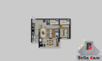 Imagem 2: Apartamento em construção