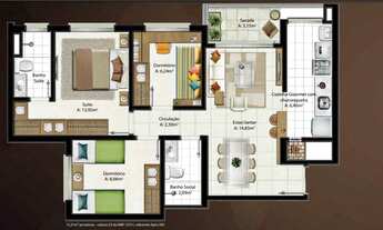 Imagem 2: Apartamento em Santa Maria Goretti