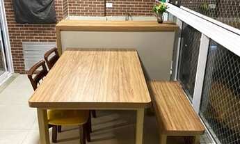 Imagem 4: Apartamento com 2 dormitórios à venda, 90 m² por R$ 675.000,00 - Canto do Forte - Praia Gr