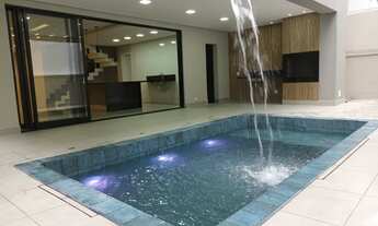 Imagem 1: Moderna Casa de alto padrão NOVA com 4 suítes e piscina no Residencial Real Park - Arujá