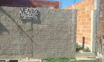 Imagem: Terreno com casa em construção no são