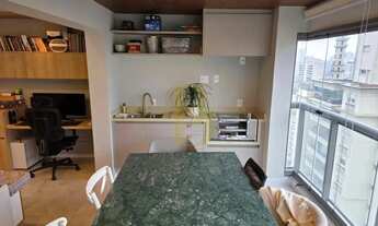 Imagem 4: Apartamento Mobiliado à Venda no Brooklin - 82 m² | 1 Suíte | Varanda Gourmet