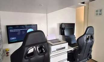 Imagem 7: Apartamento Sacada com churrasqueira mobiliado no Fit Marumbi