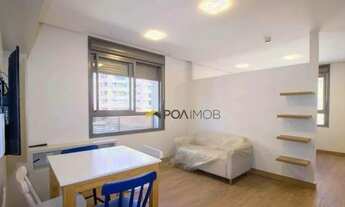 Imagem 4: Apartamento com 1 dormitório para alugar, 45 m² por R$ 4.900,00/mês - Petrópolis - Porto A