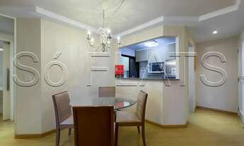 Imagem 2: Flat Estanconfor Moema, apto disponível para locação com 57m², 02 dorms e 01 vaga