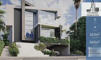 Imagem 3: Projetos Em Execução No Alphaville 04/Casa Dúplex 314m² 05 Suítes Com Piscina - Acabamento