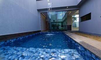 Imagem 2: Linda Casa 3/4 + Office + 4 Garagens + Piscina, ( Goiânia