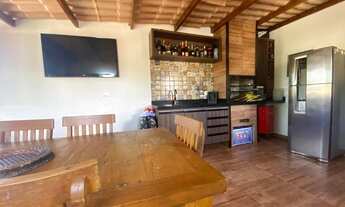 Imagem 7: Casa 2 dormitórios sendo 1 suíte reformada/ com varanda com churrasqueira- Guarujá