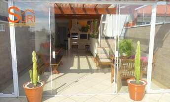 Imagem 3: Cobertura com 2 dormitórios à venda, 140 m² por R$ 560.000,00 - Vila Pires - Santo André/S