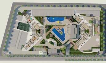 Imagem 6: Apartamento à venda com área 78,20m², 03 quartos (02 suítes) sala de estar/jantar, cozinha