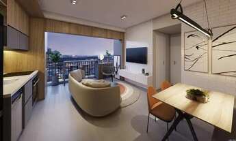 Imagem: Apartamento com 1 quarto, 24.36m², à venda